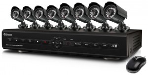 Swann SWDVK-825508 8-Channel Digital Video Recorder with Smartphone Viewing and 8 x PRO-550 Cameras