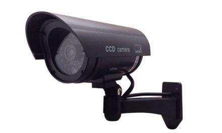 Outdoor Fake Dummy Security Camera Can Help